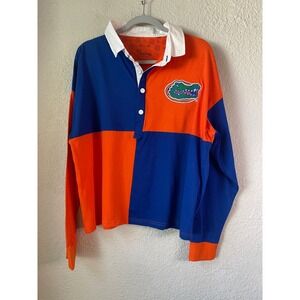 Pressbox Florida Gators Rugby Color block‎ Shirt XL NCAA College Football